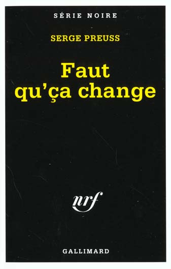 Faut qu'ça change