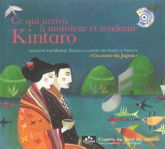 Ce qui arriva à monsieur et madame Kintaro. Un conte du Japon, avec 1 CD audio
