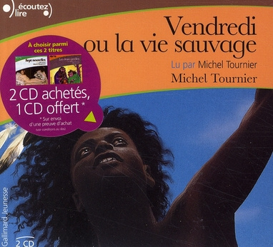 Vendredi ou la vie sauvage. 2 CD audio