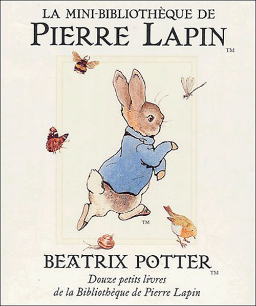 La mini-bibliothèque de Pierre Lapin