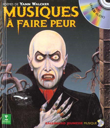 Musiques à faire peur. Edition avec un CD audio