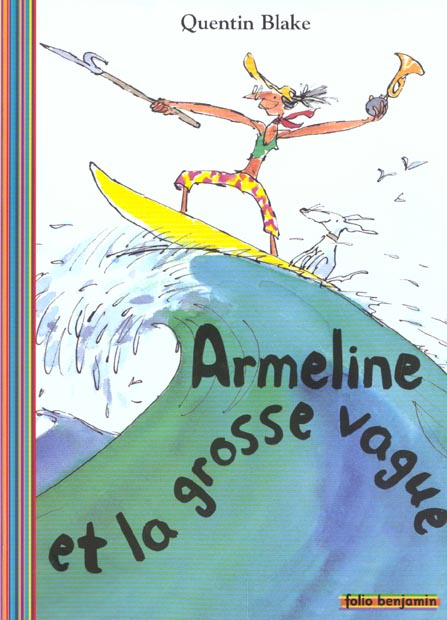 Armeline et la grosse vague
