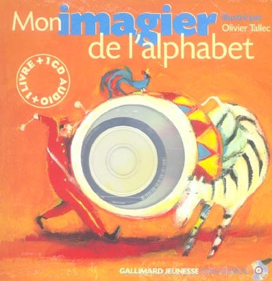 Mon imagier de l'alphabet. Avec 1 CD audio