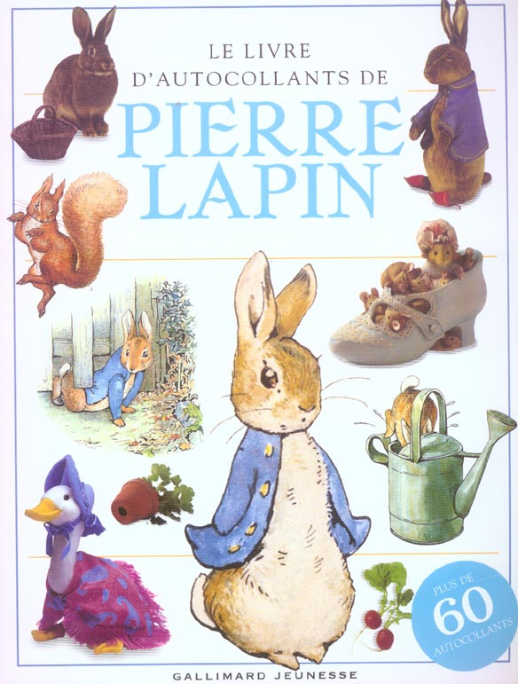 Le livre d'autocollants de Pierre Lapin