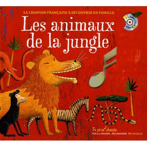 Les animaux de la jungle. Avec 1 CD audio
