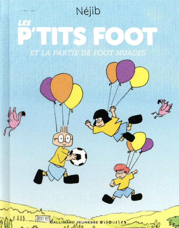 Les p'tits foot et la partie de foot nuage