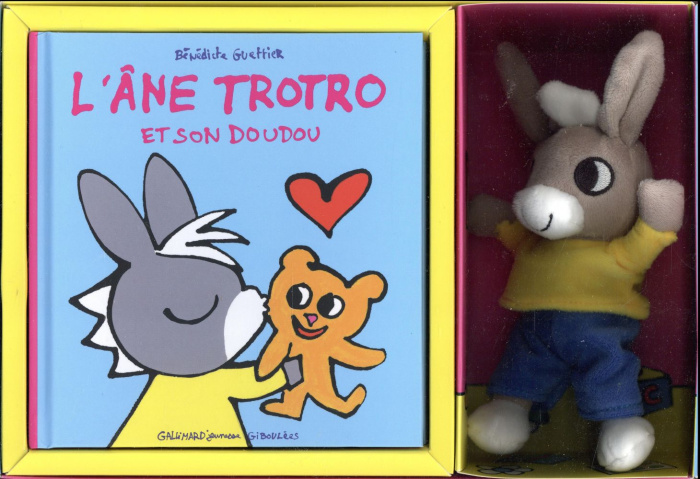 L'Ane Trotro : L'âne Trotro et son doudou. Coffret avec une peluche