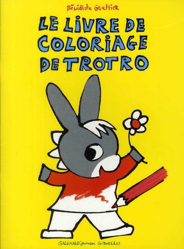 Le livre de coloriage de Trotro