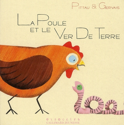 La poule et le ver de terre