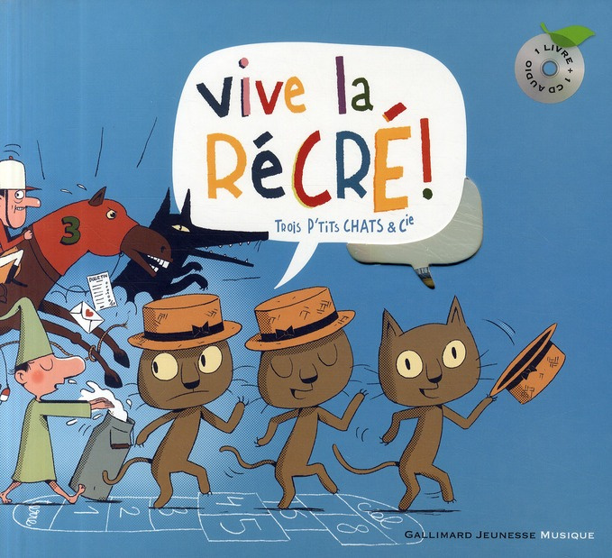 Vive la récré ! Avec 1 CD audio