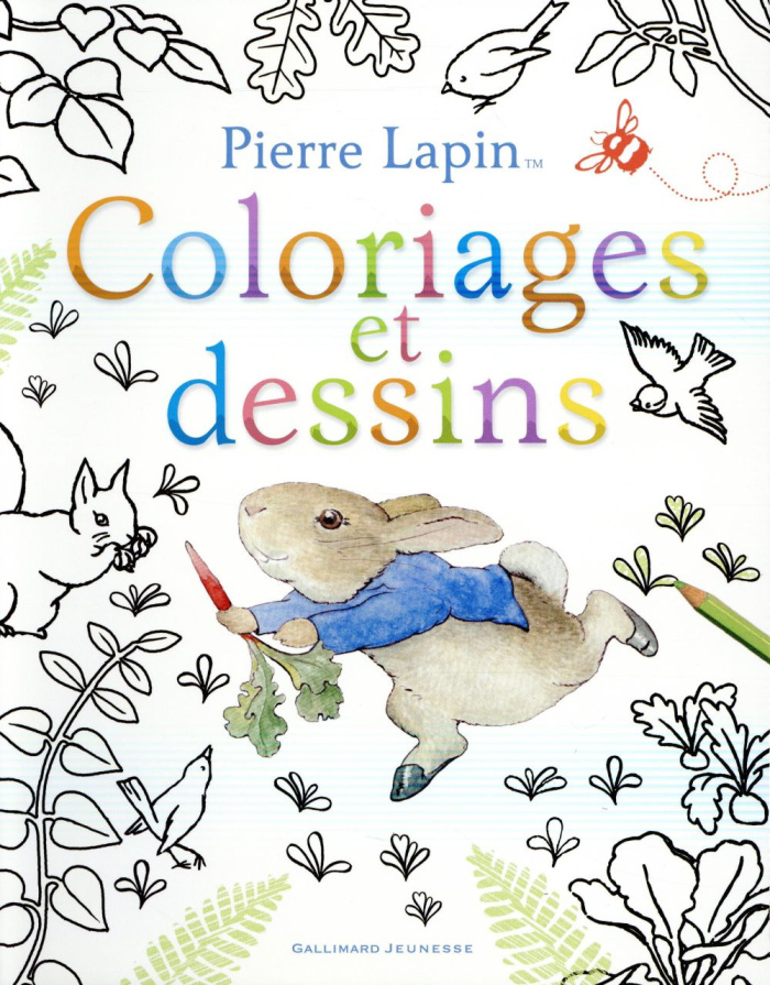Pierre Lapin. Coloriages et dessins