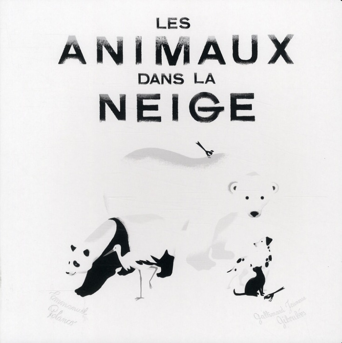 Les animaux dans la neige