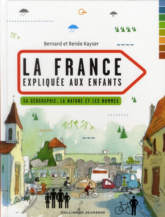 La France expliquée aux enfants. Sa géographie, la nature et les hommes