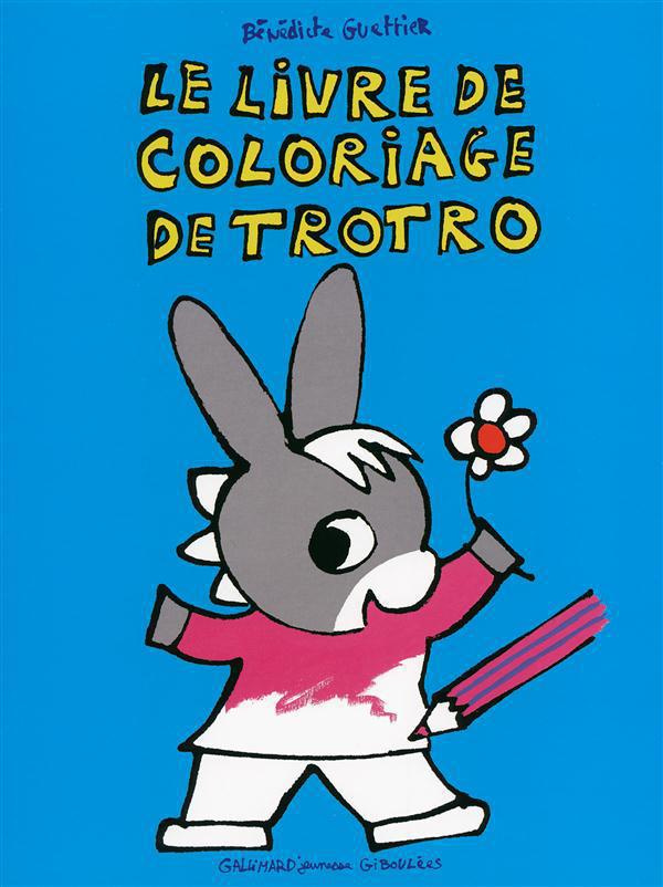 Le livre de coloriage de Trotro