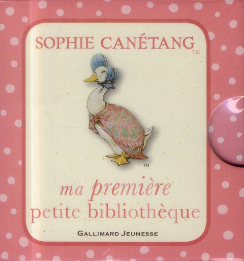 Ma première petite bibliothèque Sophie Canétang. Coffret 4 volumes : Mots ; Animaux ; Chiffres ; Tem