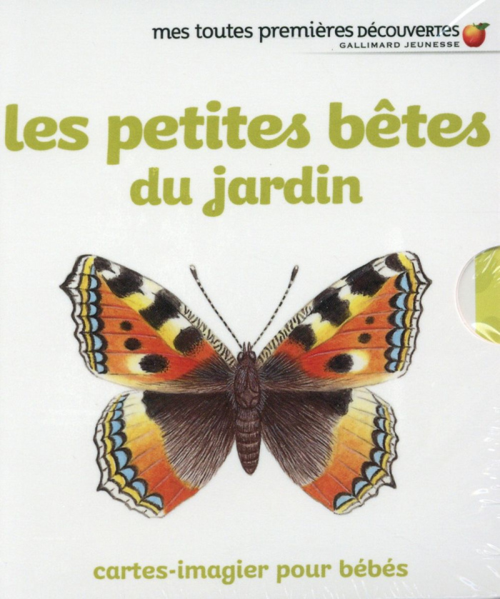 Les petites bêtes du jardin. Cartes-imagier pour bébés. Avec 8 cartes en mousse