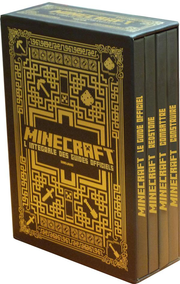 Minecraft, l'intégrale des guides officiels. Coffret en 4 volumes : Le guide officiel pour bien débu
