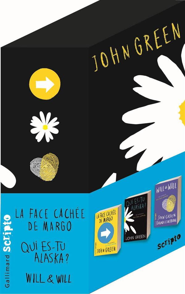 Coffret John Green en 3 volumes. Qui es-tu Alaska ? ; La face cachée de Margot ; Will & Will