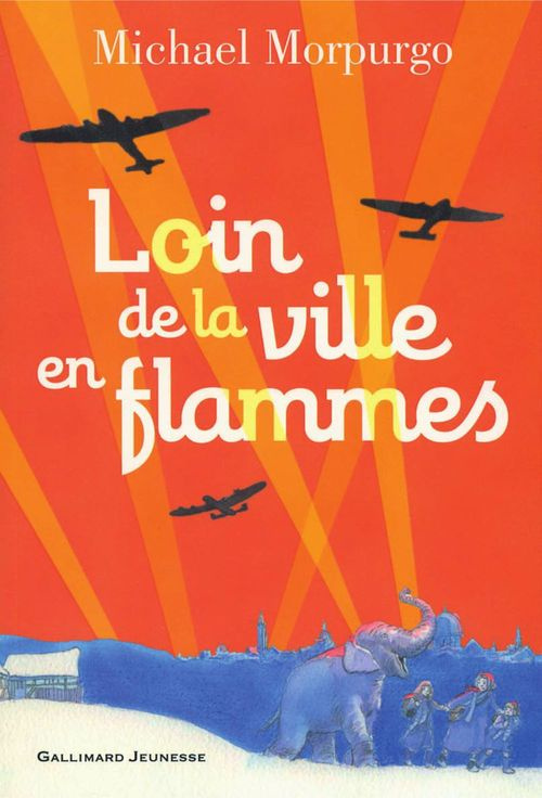 Loin de la ville en flammes