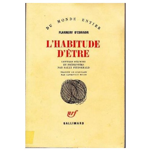 L'HABITUDE D'ETRE LETTRES