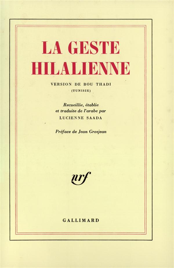 La geste hilalienne