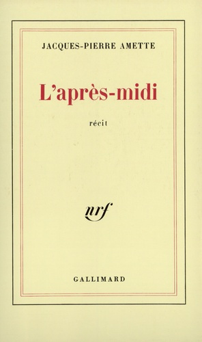 L'Après-midi. Récit