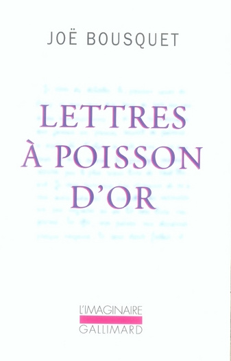 Lettres à Poisson d'or