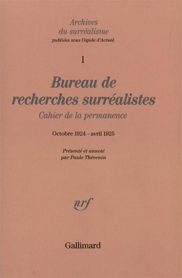 Bureau de recherches surréalistes