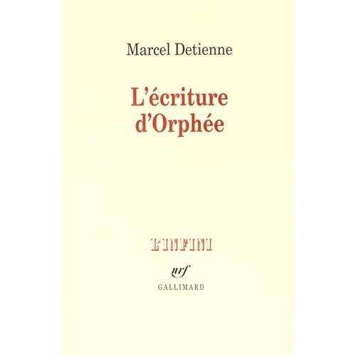 L'écriture d'Orphée