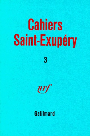 Cahiers Saint-Exupéry N° 3