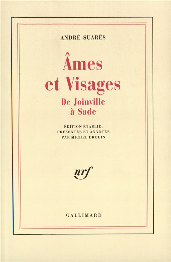 Âmes et visages Tome 1 : Âmes et visages, XIIIe-XVIIIe siècle