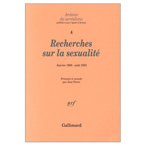 Recherches sur la sexualité