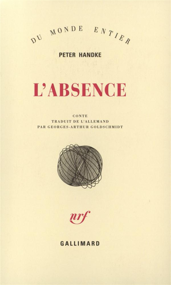 L'absence