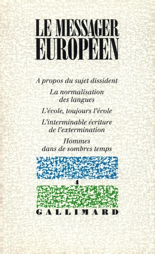 Le messager européen N4