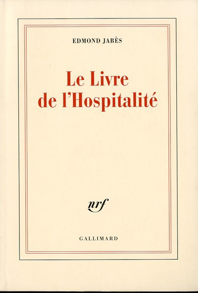 Le Livre de l'Hospitalité