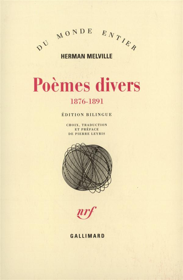 Poèmes divers. 1876-1891