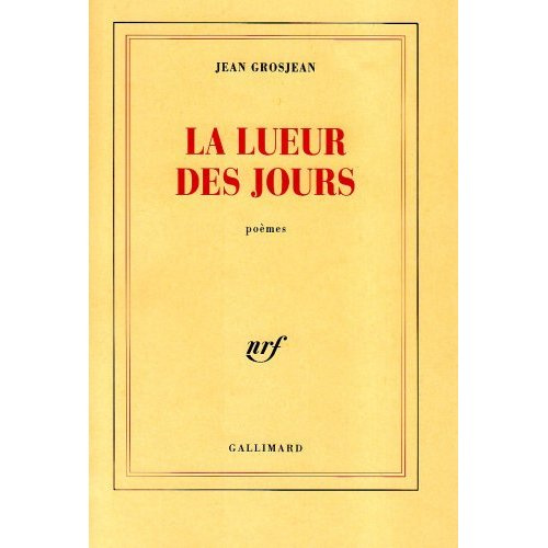 La lueur des jours. Poèmes