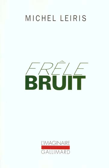 La règle du jeu Tome 4 : Frêle bruit