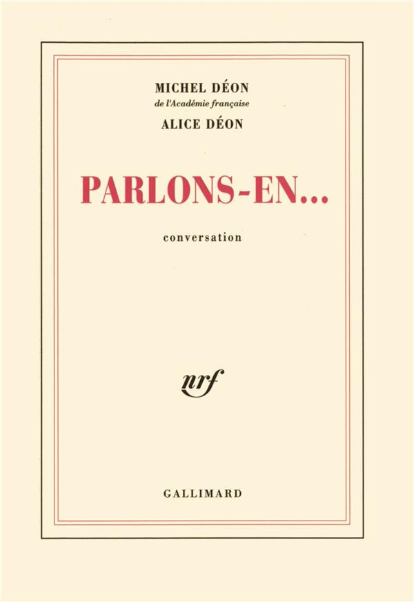 Parlons-en. Conversation