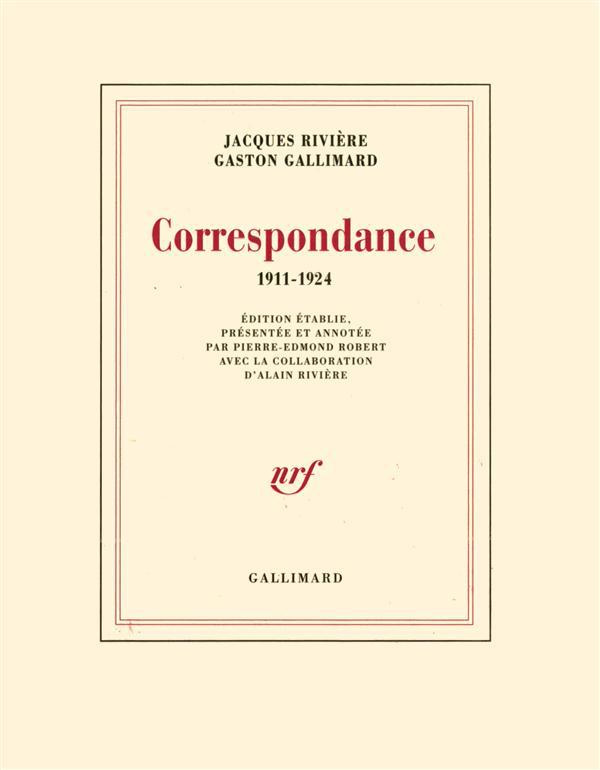Correspondance. 1911-1924