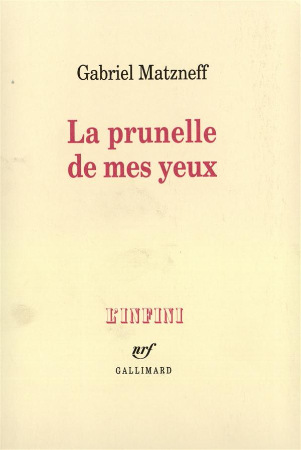 La prunelle de mes yeux