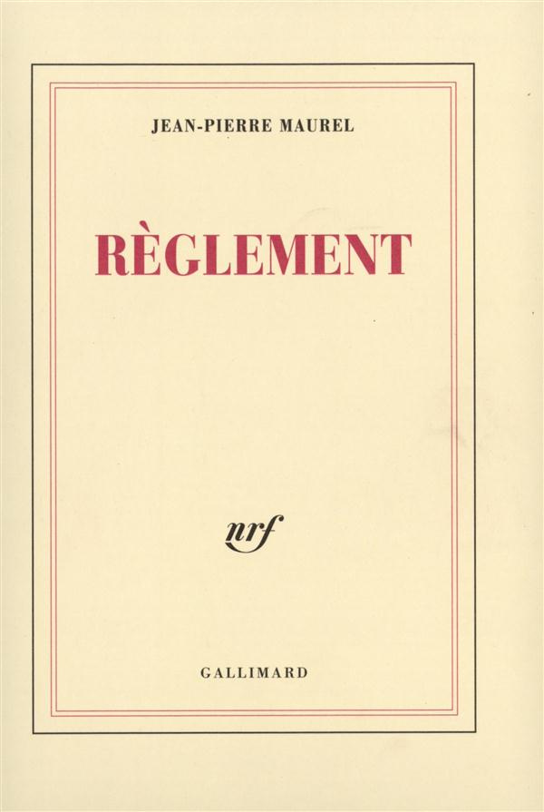 Règlement