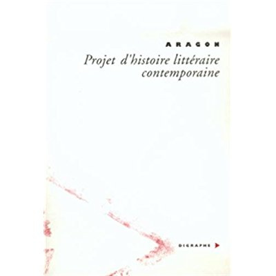 Projet d'histoire littéraire contemporaine