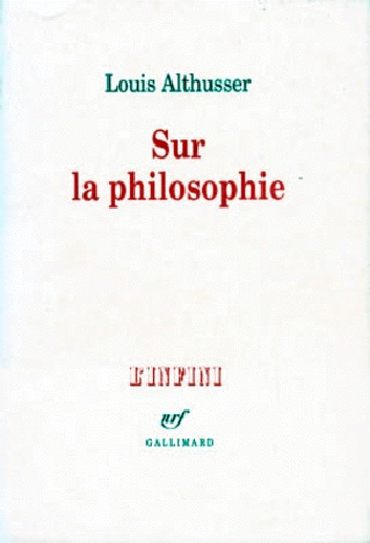 Sur la philosophie