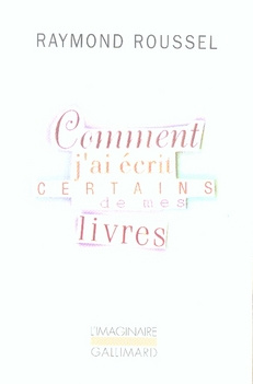 Comment j'ai écrit certains de mes livres