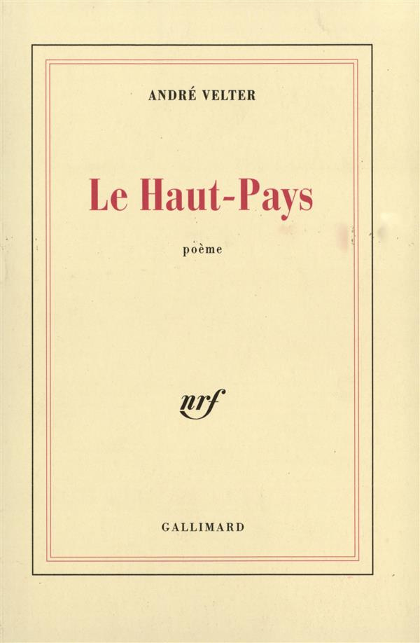 LE HAUT-PAYS POEME