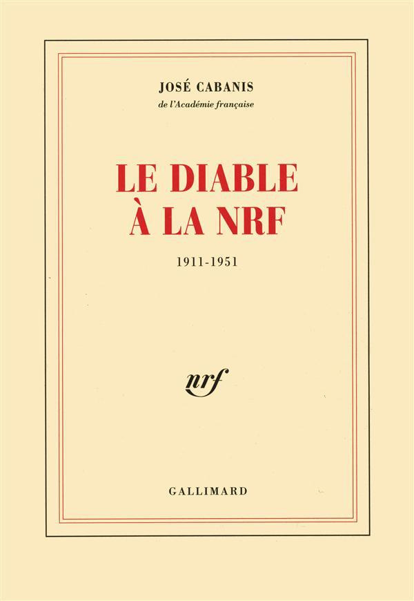Le diable à la NRF