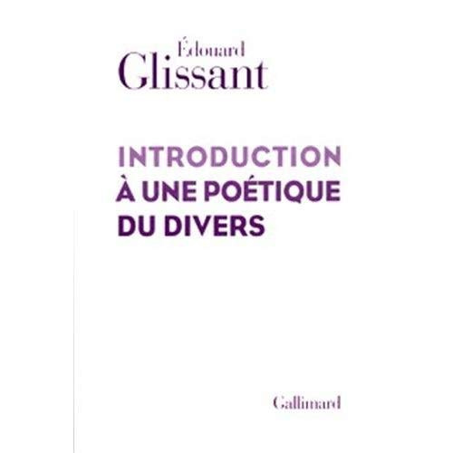 Introduction à une poétique du divers