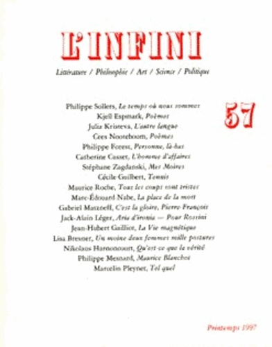 L'infini N° 57