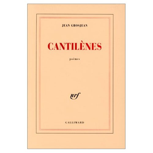 CANTILENES. Poèmes